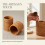 3Pcs Round Khaki Rattan Pen Cups Versatile Desktop Pencil Holders 4
