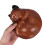 Durable Resin Cat Ashes Box Small Pet Memorial Urn Light Brown 7