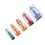 10Pcs Fabric Bias Tape Maker Kit Binding Tools Assorted Colors 6-25Mm 5