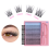 Faux cils, 168 grappes - Extension de cils DIY 1