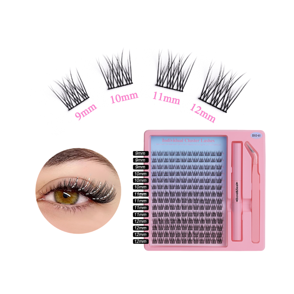 Inf False Eyelashes - 168 Clusters For Diy Lash Extensions 0