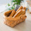 Handmade Rattan Storage Container Storage Basket Wooden Storage Basket with Handle Storage Container 2