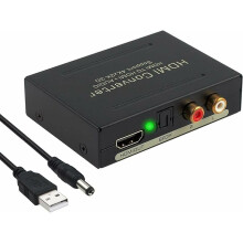 Geavanceerde HDMI-audio-extractor met ondersteuning voor 2160p-resolutie en digitaal-naar-analoog-conversie, geoptimaliseerd voor moderne
