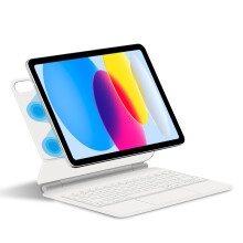Schutzhülle für iPad mit Bluetooth-Tastatur White  iPad Pro 11 M2