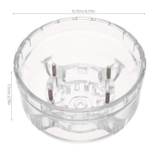 Transparent Smoke Sensor Removal Tool PP Cup for Easy Replacement