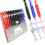 Retractable Gel Inks Pen 0.7MM Quick Drying for Note Taking-brb 1