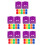 60Pcs Plastic Cue Chalk Boxes Pool Table Accessories Set 4