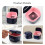 2Pcs Portable Blue PP Mouth Guard Case for Convenient Bedside Use 6