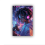 Poster artistico con ragazza dai dreadlocks e cuffie 1