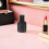 3Pcs Lightweight Black Glass Refillable Perfume Bottles with Fine Mist 3