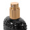 3Pcs Lightweight Black Glass Refillable Perfume Bottles with Fine Mist 4