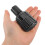 3Pcs Lightweight Black Glass Refillable Perfume Bottles with Fine Mist 7
