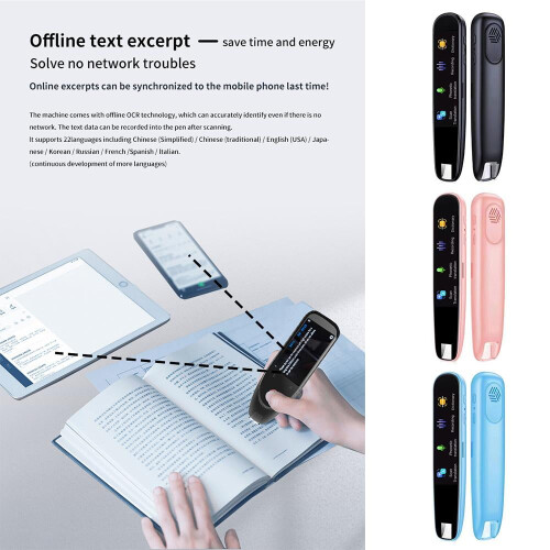 Intelligenter Scan-Wörterbuchstift, 2,23"-Display 1