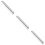 3Pcs Lightweight Silver Stainless Steel Rolling Pins for Baking Home 8