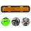10Pcs Plastic Reflective Stickers for Motorcycle Bike 6