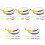 Replaceable Reflective Bike Stickers Professional Warning Tape 2