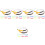 Replaceable Reflective Bike Stickers Professional Warning Tape 3
