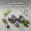 2Pièces Couvercles De Remplacement Shaker En Acier Inoxydable Argent 6