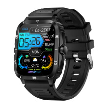 Smartwatch mit Gesundheitsüberwachung und Fitness-Tracking