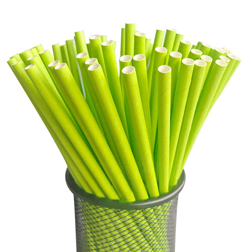 Papiertrinkhalme, flexible Einwegtrinkhalme, 25er-Packung
