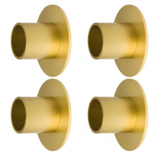 Taper Candle Stick Holders Metal Iron Candlestick Holders-gold