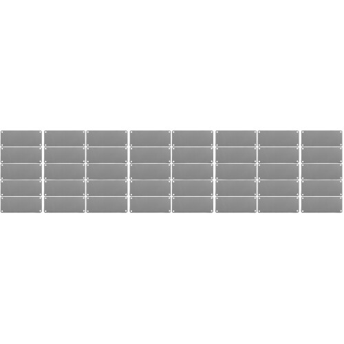 40St Rvs Blanke Metaal Naamplaatjes DIY Graveren Multi-Functie Bord 2