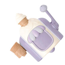 Pack of 5 Childrens Bubble Maker Toy Ice Milk Theme for-Purple