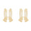 Bride Gloves 70cm Length Comfortable for Various-Champagne 70 1