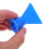 8Pcs Blue Plastic Caulk Nozzle Tips Screw on Flat Sealant Applicators 7