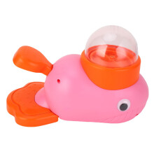 Interaktives rosa Futter-Spielzeug für Hund und Katze, 21,5  11,5 cm