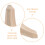 2 Corbeaux Bois Beige Non Peint Décor Sculpté Pour 4