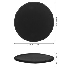 3 Tapis Antidérapants Silicone Pour Haut-Parleurs Smart Noir