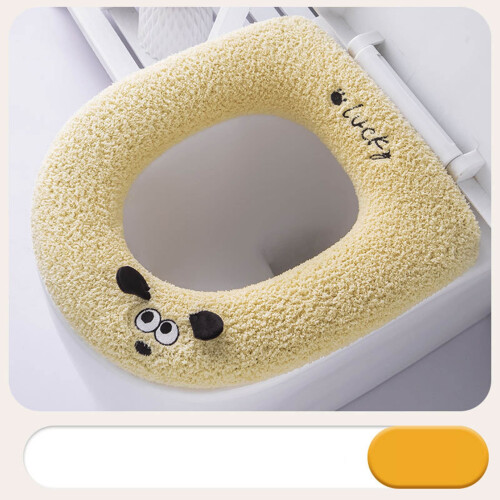 Gestrickter WC-Sitzbezug mit Griff, verdickt