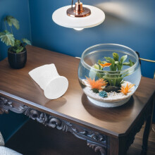 4Stk 4 Zoll Ring Filter Feinmaschig Für Aquarium Wasserklarheit