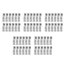 60Pièces Pinces Ressort Filtre À Air Clips Métal Faciles