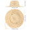 2Pièces Chapeaux Large Enfants Légers Été 2