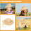 2Pièces Chapeaux Large Enfants Légers Été 5
