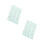 2Pcs Self-Adhesive Coffee Music Stickers Gold Embossed for Instruments 1