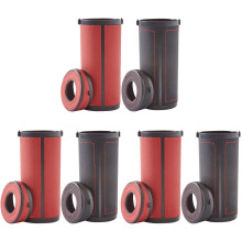 6Pcs Tissue Box Multipurpose Car Napkin Holder Assorted Color