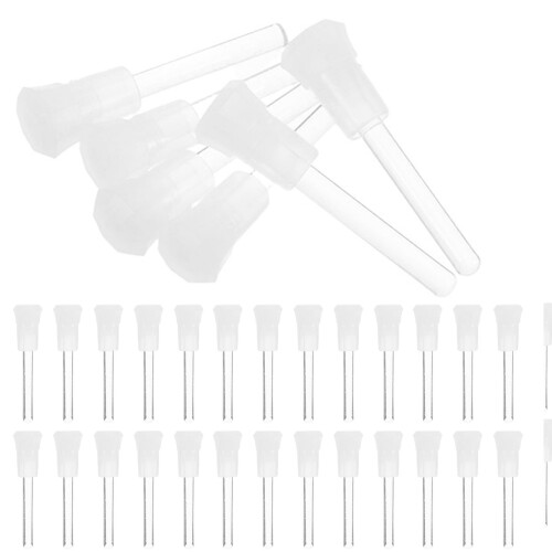 100Pcs Octagonal Glass Essential Oil Vials with Stable Grip Applicator