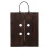Space-Saving Coffee Wood Wall Planter for Staghorn Fern Display 1