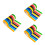 Washi Tapes Colorés Pour Scrapbooking 1