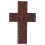 Solid Wood Carved Jesus Cross Rustic Decorative 1