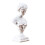 White Resin Woman Bust Statue Decoration 4