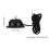 Pédale Footswitch Guitare Bouton Unique Caoutchouc Noir Solide 2
