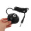 Pédale Footswitch Guitare Bouton Unique Caoutchouc Noir Solide 7