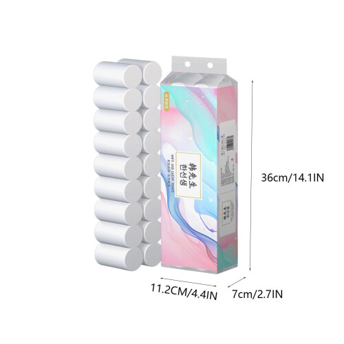 Toilet Paper 4-Ply Coreless 18 Rolls 2