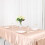 60 x 102 in Satin Rectangular Tablecloth 4