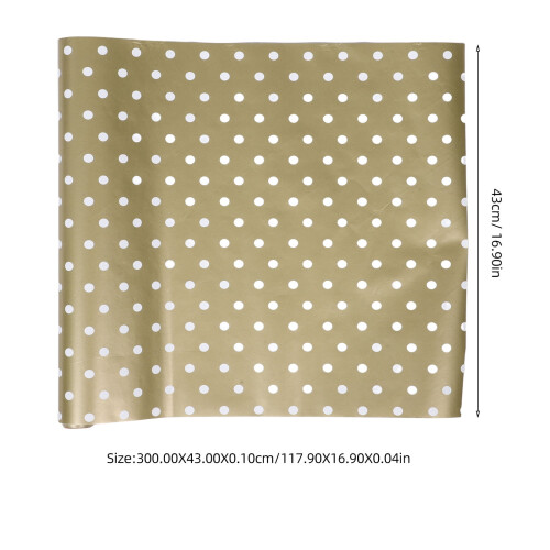Dots Presentpapper Aluminiserat 300x43cm 1