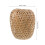 Woven Bamboo Lamp Shade Coffee 1 Pack 2